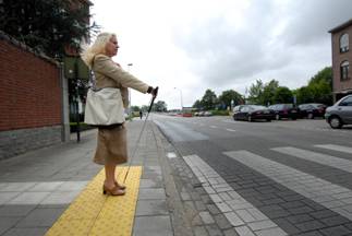 Securiton Waarschuwingstegels Blinden, Slechtzienden & Visueel Gehandicapten