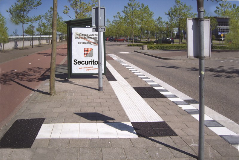 Bushalte in Bergen op Zoom